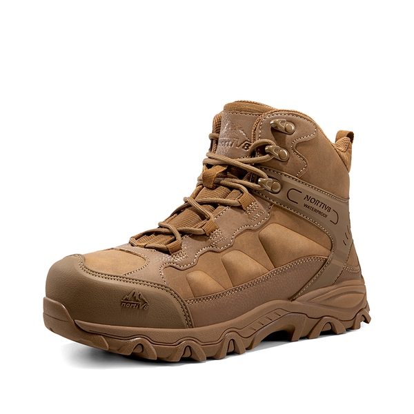 [Paladin-Steel] Men's Non-Slip Steel-Toe Work Boots - COYOTE -  0